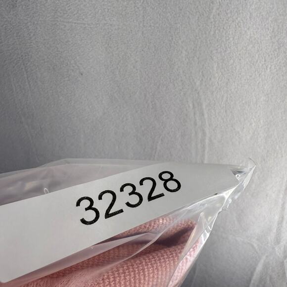 J Crew Sweater men's XL Pink Cotton Seed Stitch Lightweight Crew Preppy NEW - Picture 7 of 7